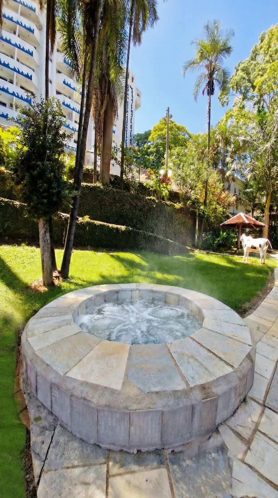 Vista aérea parque aquático Hotel Jalim