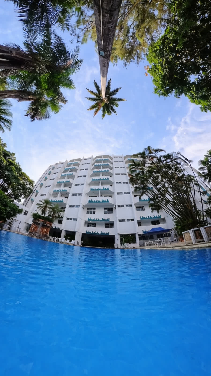 Piscinas e estrutura aquática Hotel Jalim