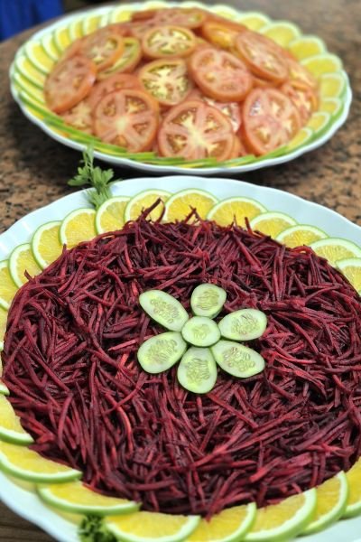 Saladas diversas